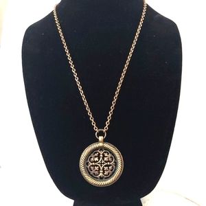 Kalevala Koru "Tuukkalan Riipus" bronze pendant necklace Finland Scandinavian